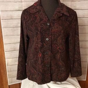 Paisley Brown Jacket